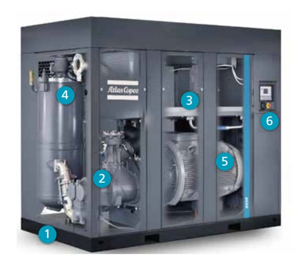 كيفية إزالة ضوء العطل الموجود في ضاغط الهواء اللولبي